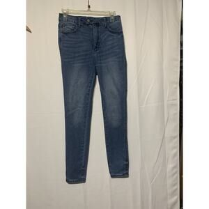 Judy Blue Jeans Women's Size 5/27 Skinny Fit Mid Rise Stretch Dark Wash